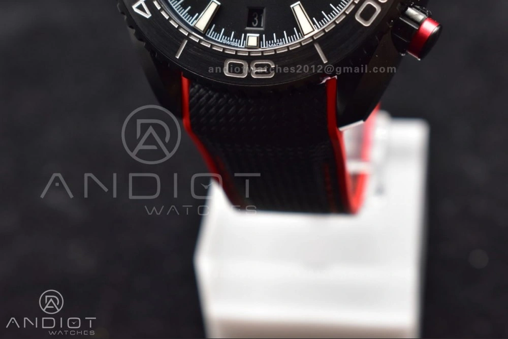 OM Factory Best Edition Omega Planet Ocean Chronograph with  3:00 Subdial Counter Volvo Ocean 2017 2018 Race Deep Black Edition Reliable 33