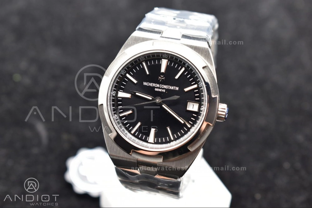 Overseas 4500V SS ZF 1:1 Best Edition Black Dial on SS Bracelet A SportInspired 926