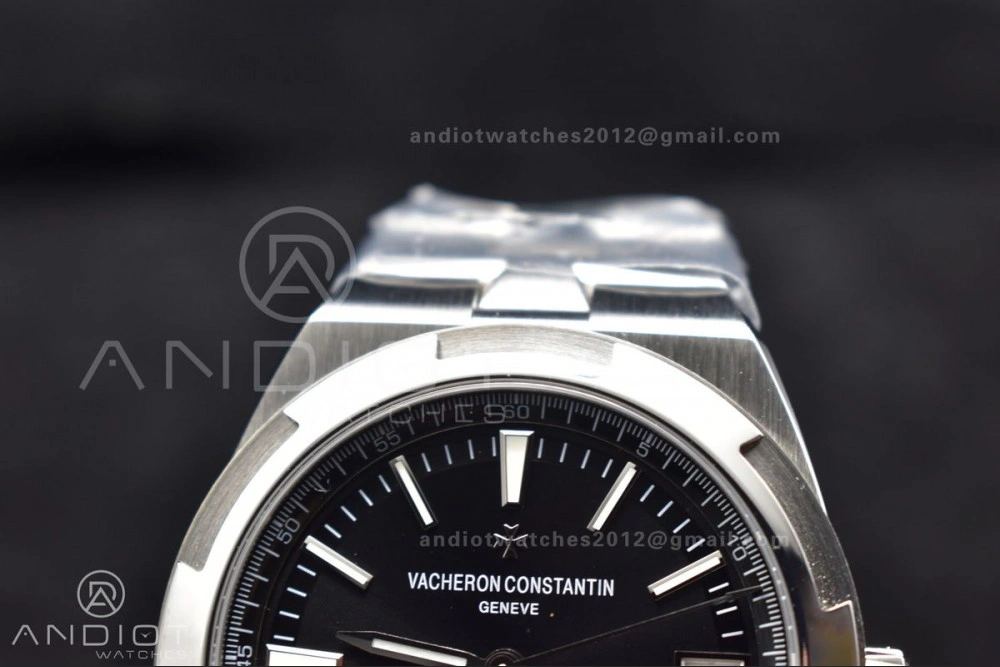 Overseas 4500V SS ZF 1:1 Best Edition Black Dial on SS Bracelet A Affordable 1282