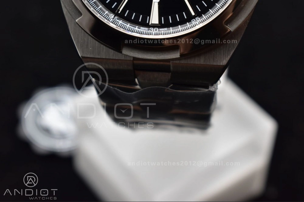 Overseas 4500V SS ZF 1:1 Best Edition Black Dial on SS Bracelet A Affordable 1282
