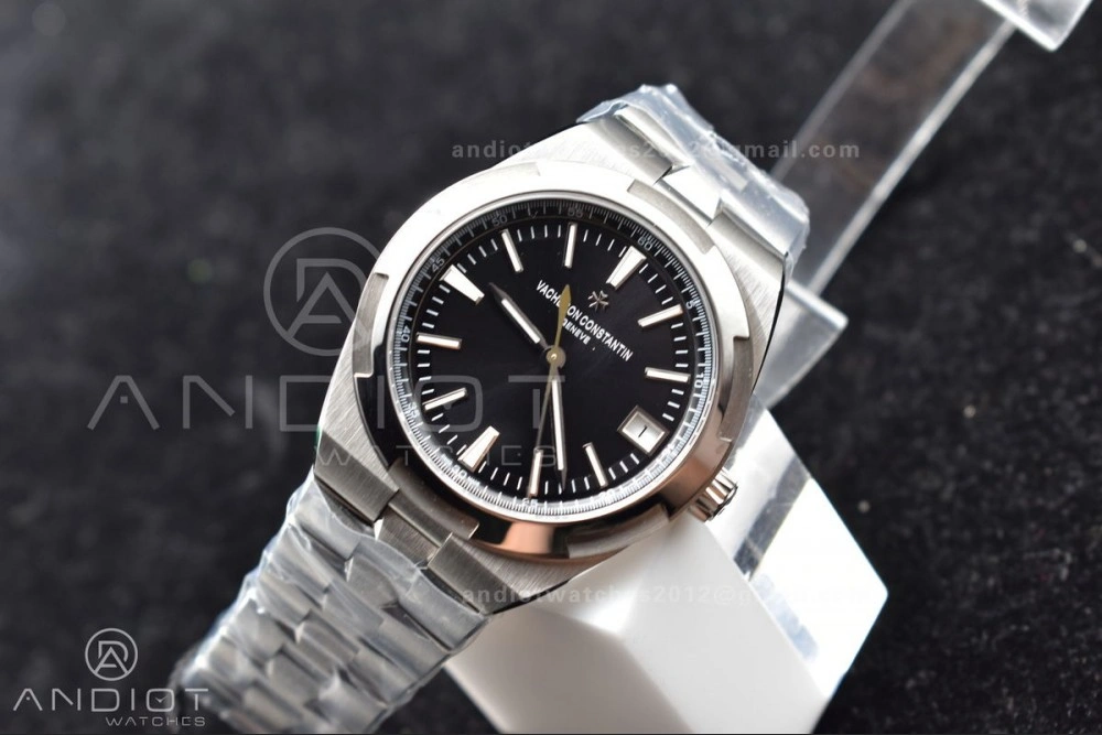 Overseas 4500V SS ZF 1:1 Best Edition Black Dial on SS Bracelet A Affordable 1282