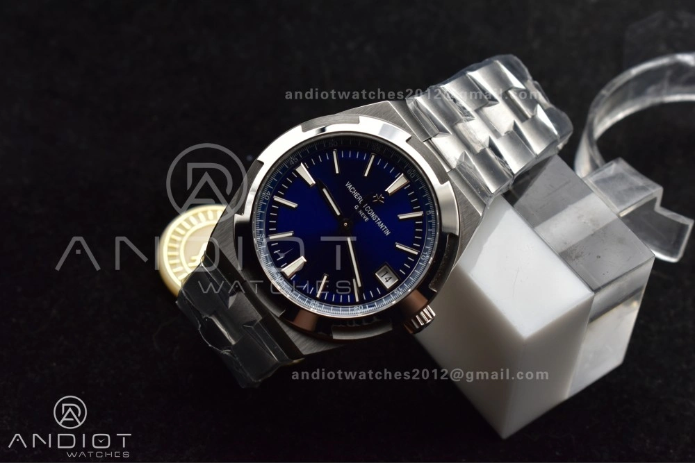 SmoothTexture Overseas 4500V SS ZF 1:1 Best Edition Blue Dial on SS Bracelet A 1280