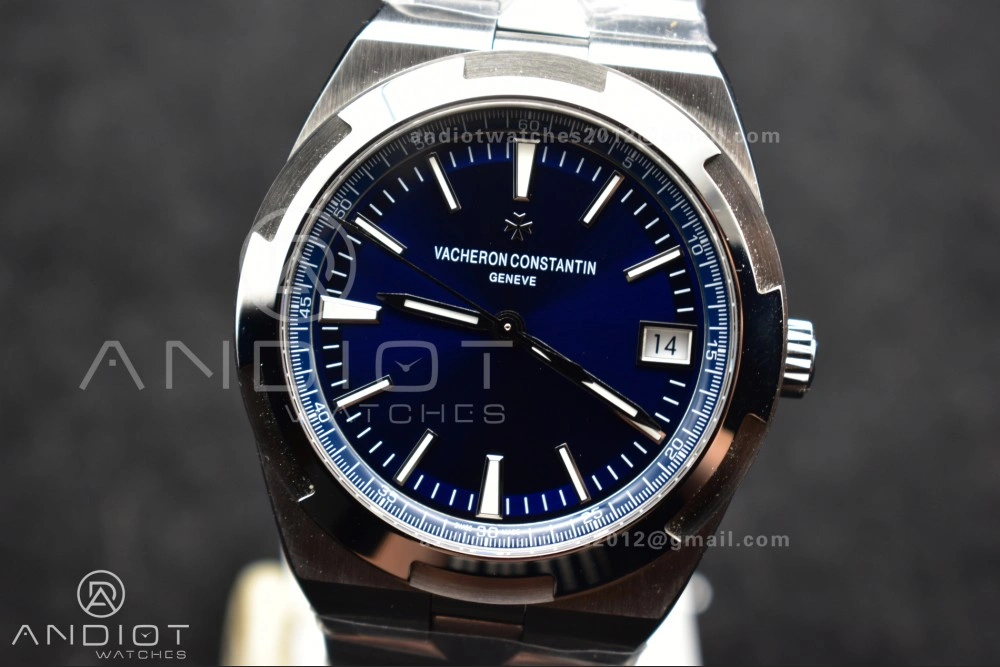 SmoothTexture Overseas 4500V SS ZF 1:1 Best Edition Blue Dial on SS Bracelet A 1280