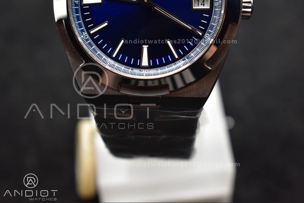 SmoothTexture Overseas 4500V SS ZF 1:1 Best Edition Blue Dial on SS Bracelet A 1280