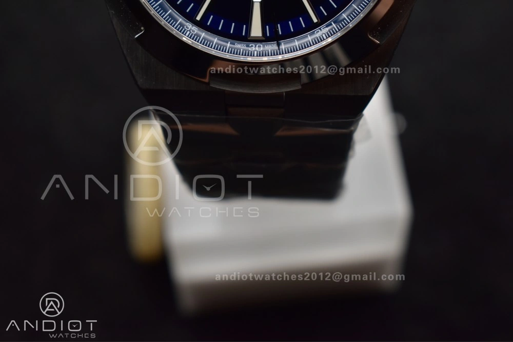 SmoothTexture Overseas 4500V SS ZF 1:1 Best Edition Blue Dial on SS Bracelet A 1280
