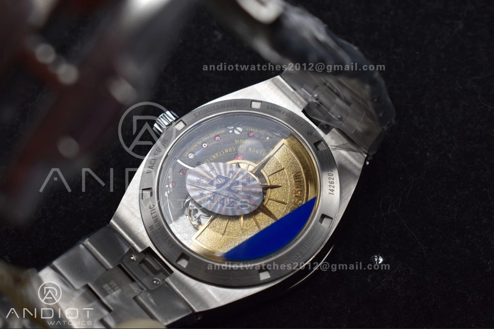 SmoothTexture Overseas 4500V SS ZF 1:1 Best Edition Blue Dial on SS Bracelet A 1280