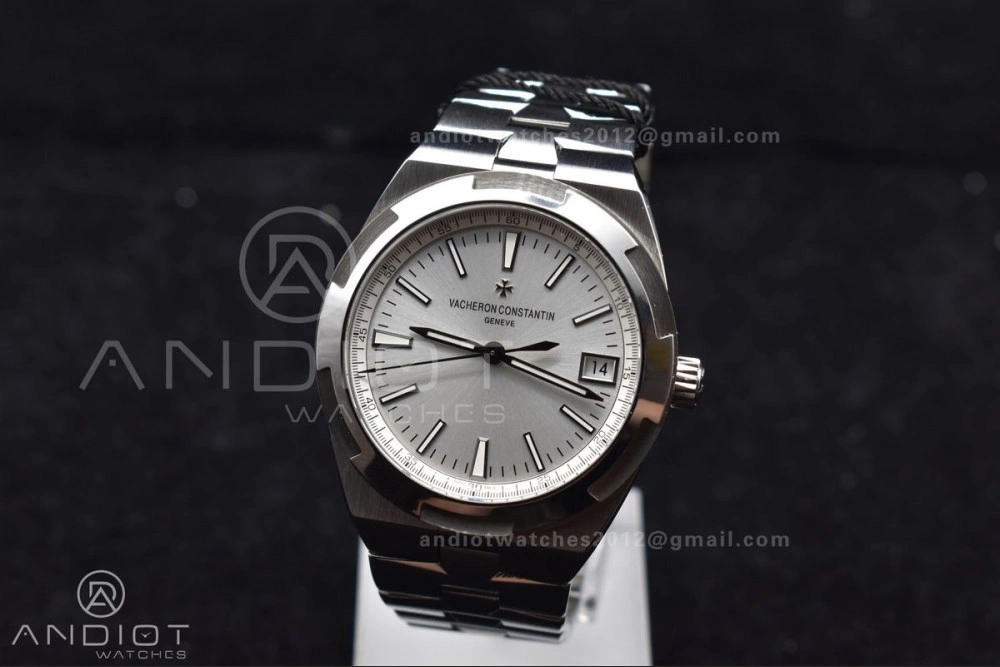 Colorful Overseas 4500V SS ZF 1:1 Best Edition Silver Dial on SS Bracelet A 1287