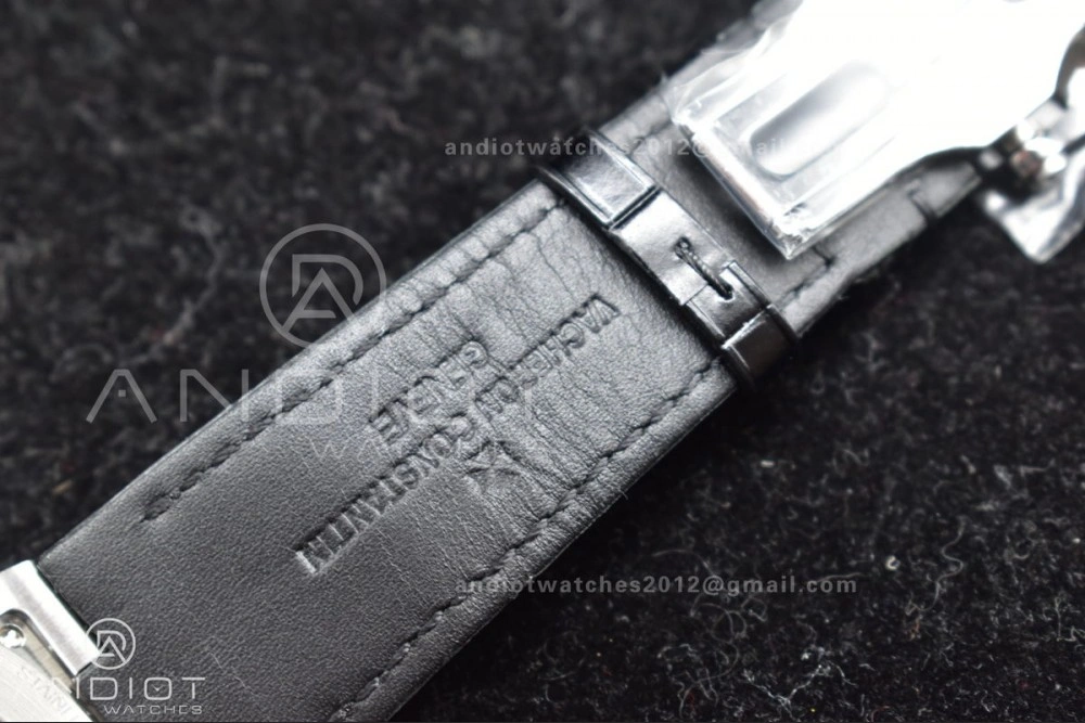 Supportive Overseas SS 8F Maker Black Dial on Black Rubber Strap 1288