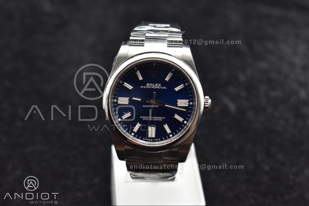 Oyster Perpetual 124300 41mm Clean 1:1 Best Edition 904L Steel Blue Dial VR Fashionable 931