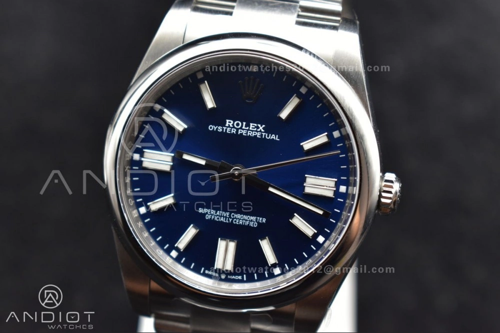 Oyster Perpetual 124300 41mm Clean 1:1 Best Edition 904L Steel Blue Dial VR Fashionable 931