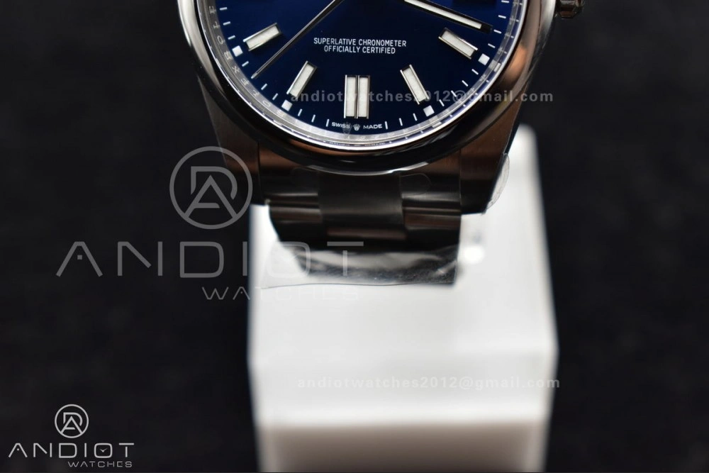 Oyster Perpetual 124300 41mm Clean 1:1 Best Edition 904L Steel Blue Dial VR Fashionable 931