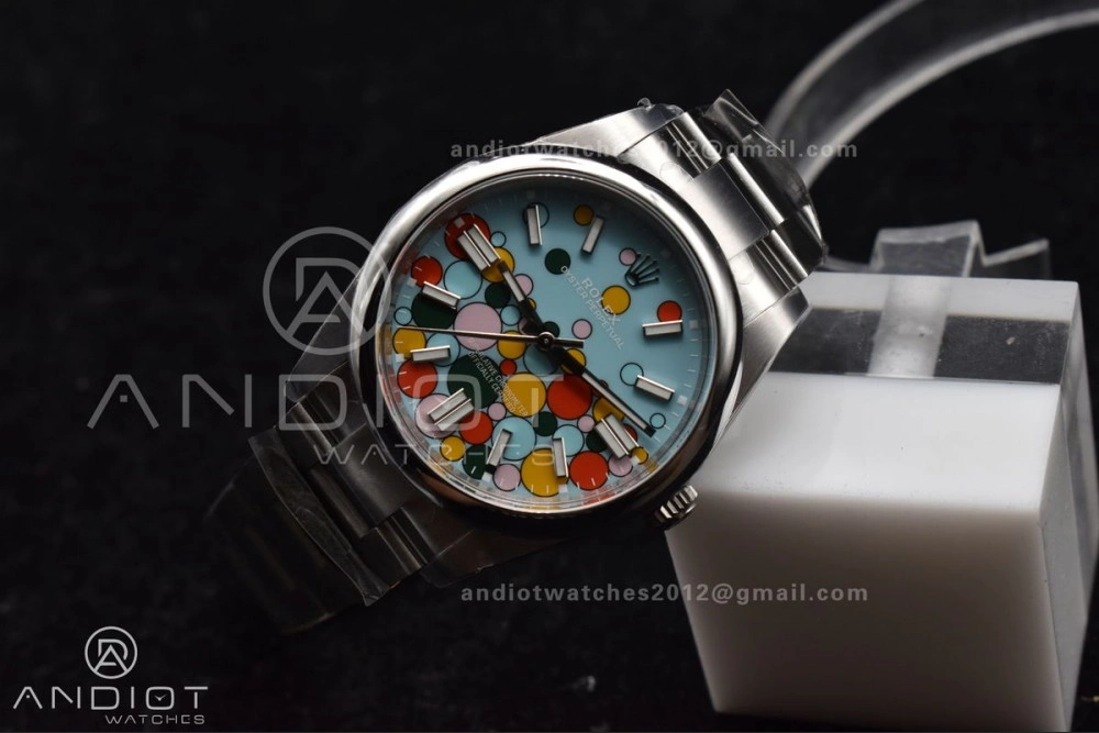 Oyster Perpetual 124300 41mm Clean 1:1 Best Edition 904L Steel Celebration Dial VR Attractive 933