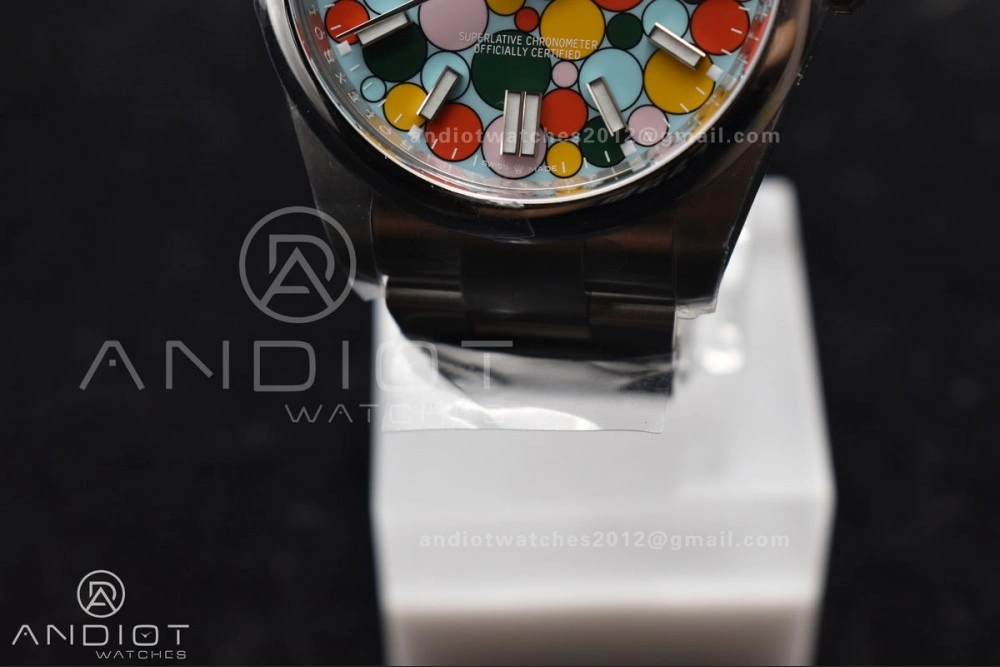 Oyster Perpetual 124300 41mm Clean 1:1 Best Edition 904L Steel Celebration Dial VR Attractive 933
