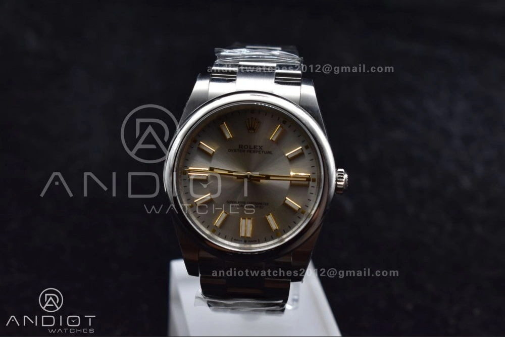 FastDry Oyster Perpetual 124300 41mm Clean 1:1 Best Edition 904L Steel Silver Dial VR 935