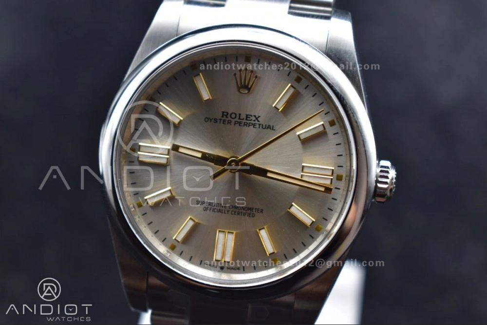 FastDry Oyster Perpetual 124300 41mm Clean 1:1 Best Edition 904L Steel Silver Dial VR 935