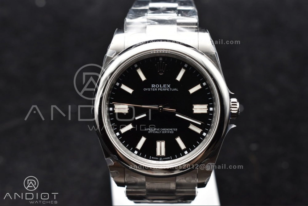Oyster Perpetual 124300 41mm DIWF 1:1 Best Edition 904L Steel Black Dial A Bold 940