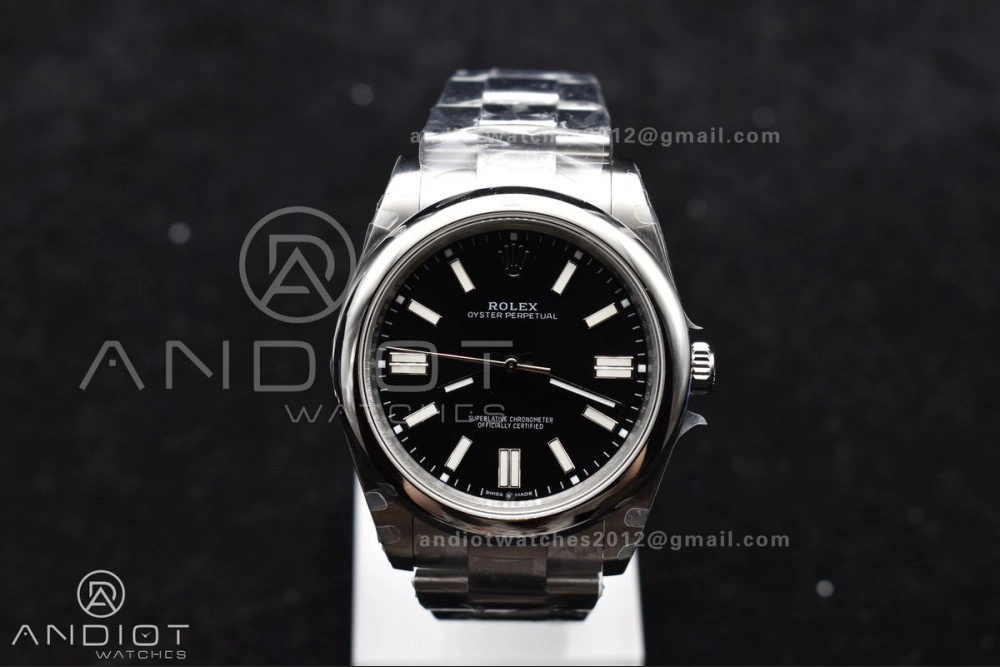 Oyster Perpetual 124300 41mm DIWF 1:1 Best Edition 904L Steel Black Dial A Bold 940