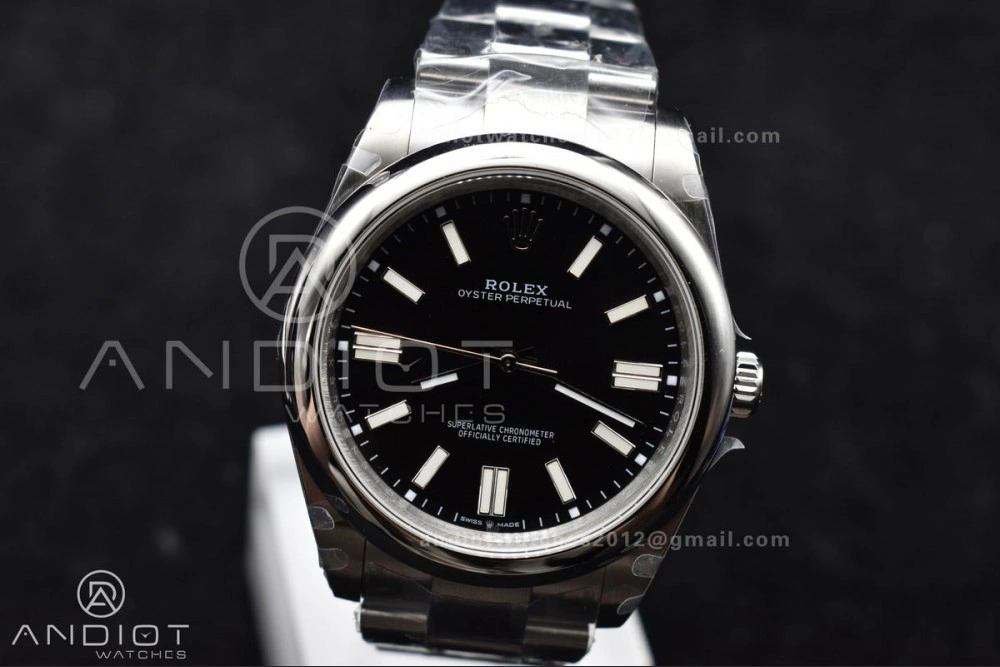 Oyster Perpetual 124300 41mm DIWF 1:1 Best Edition 904L Steel Black Dial A Bold 940