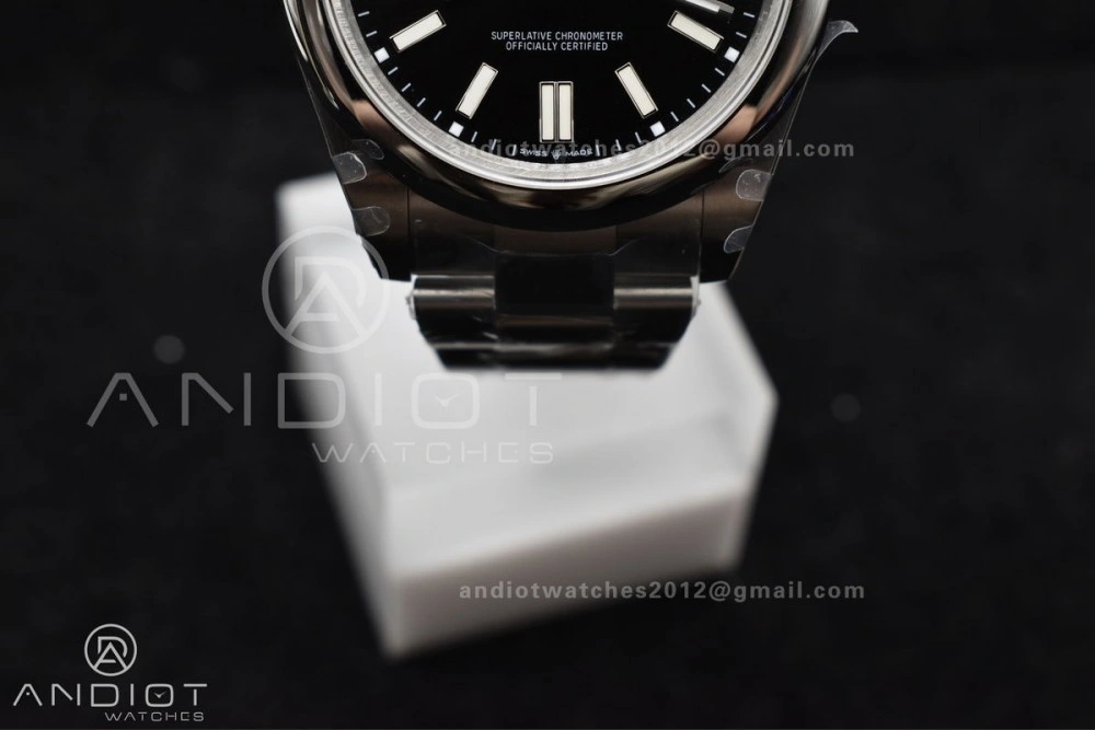 Oyster Perpetual 124300 41mm DIWF 1:1 Best Edition 904L Steel Black Dial A Bold 940