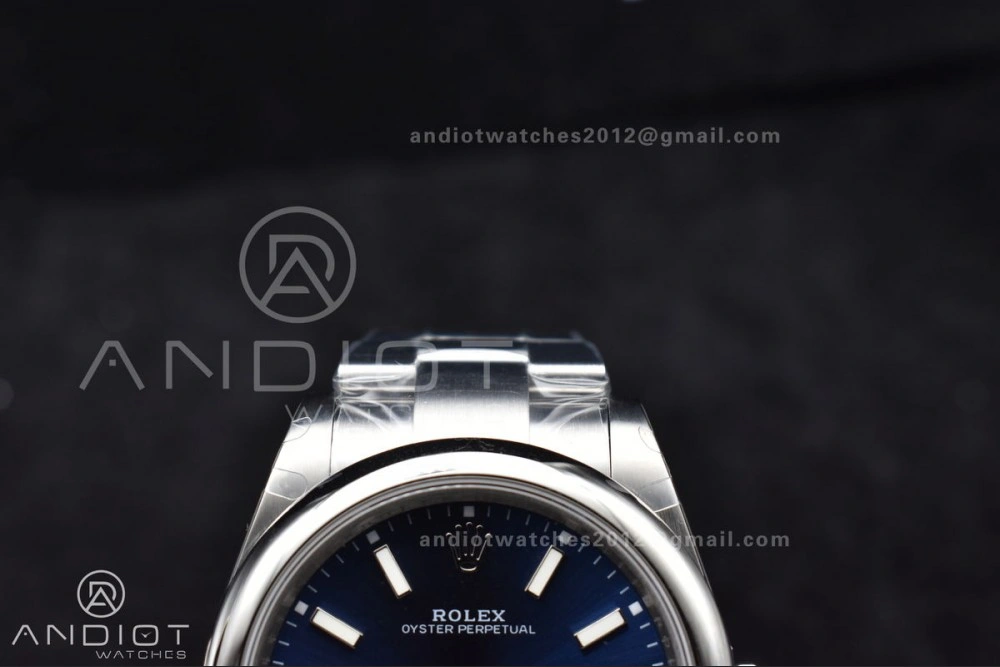 Snug Oyster Perpetual 124300 41mm DIWF 1:1 Best Edition 904L Steel Blue Dial A 939