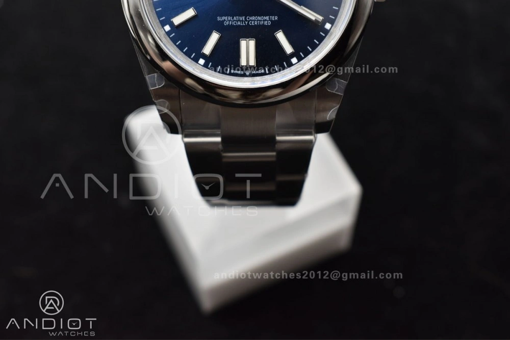 Snug Oyster Perpetual 124300 41mm DIWF 1:1 Best Edition 904L Steel Blue Dial A 939