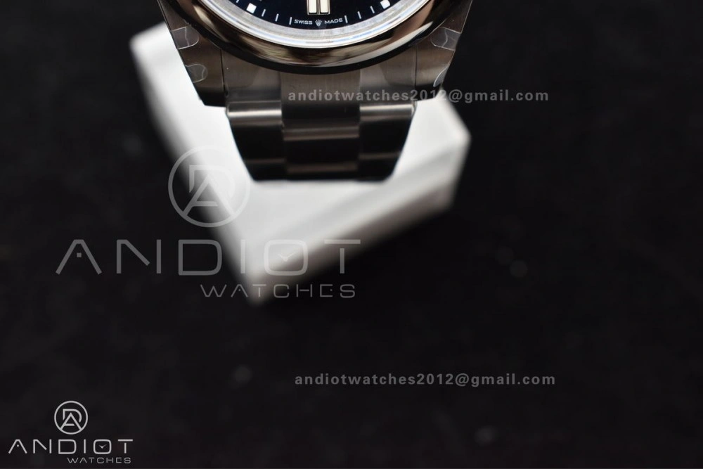 Snug Oyster Perpetual 124300 41mm DIWF 1:1 Best Edition 904L Steel Blue Dial A 939