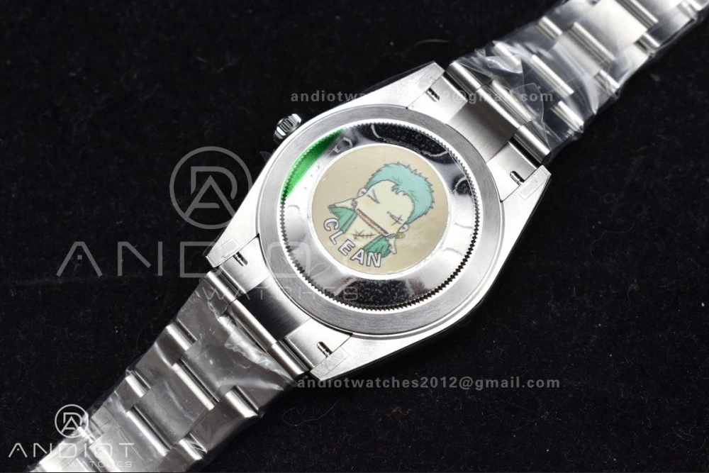 EasyCare Oyster Perpetual 124300 41mm DIWF 1:1 Best Edition 904L Steel Orange Dial A 946