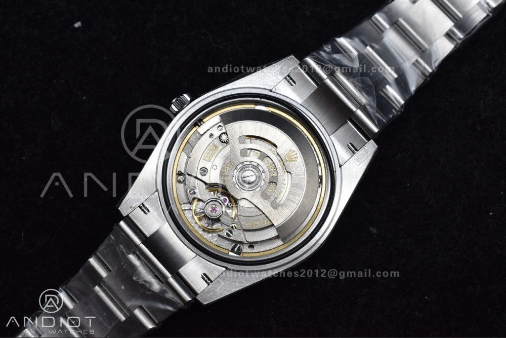 EasyCare Oyster Perpetual 124300 41mm DIWF 1:1 Best Edition 904L Steel Orange Dial A 946