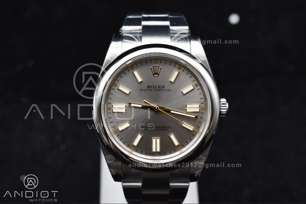 SunProtective Oyster Perpetual 124300 41mm DIWF 1:1 Best Edition 904L Steel Silver Dial A 943