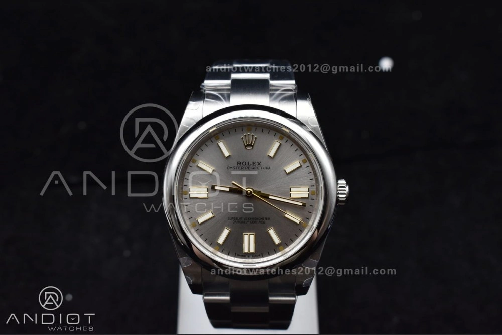 SunProtective Oyster Perpetual 124300 41mm DIWF 1:1 Best Edition 904L Steel Silver Dial A 943