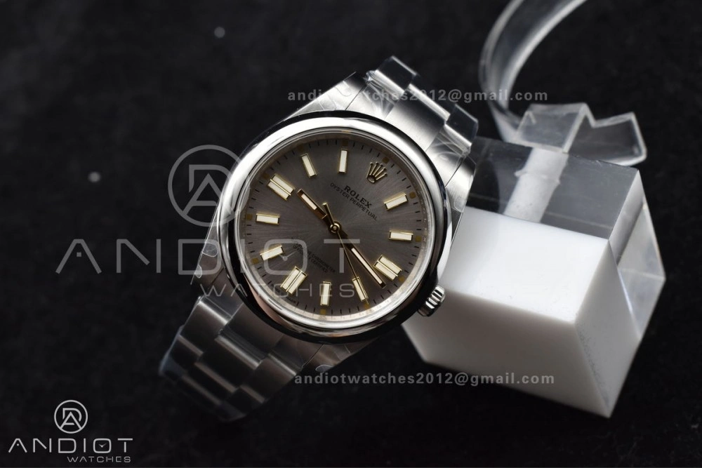 SunProtective Oyster Perpetual 124300 41mm DIWF 1:1 Best Edition 904L Steel Silver Dial A 943