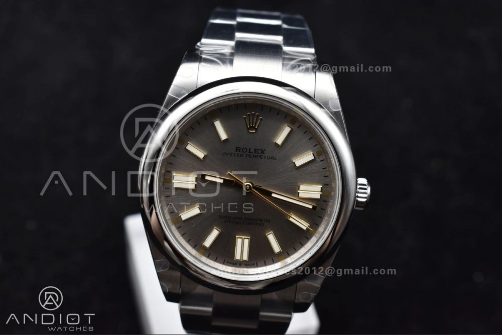 SunProtective Oyster Perpetual 124300 41mm DIWF 1:1 Best Edition 904L Steel Silver Dial A 943