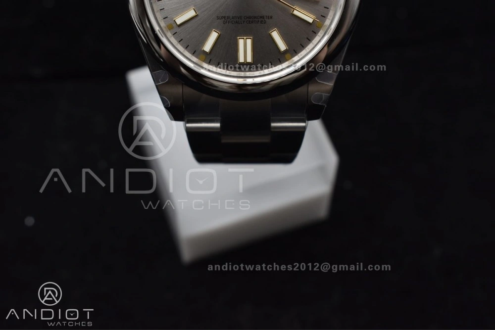 SunProtective Oyster Perpetual 124300 41mm DIWF 1:1 Best Edition 904L Steel Silver Dial A 943
