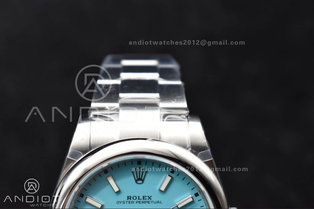 Functional Oyster Perpetual 124300 41mm DIWF 1:1 Best Edition 904L Steel Tiffany Blue Dial A 944