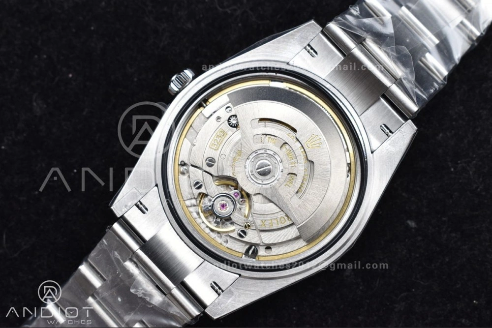 EasyMatch Oyster Perpetual 124300 41mm DIWF 1:1 Best Edition 904L Steel Yellow Dial A 952