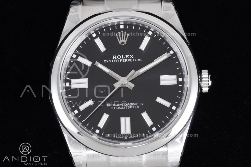 Resilient Oyster Perpetual 124300 41mm VSF 1:1 Best Edition 904L Steel Black Dial DD3230 V 948