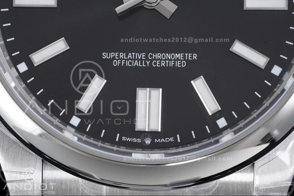 Resilient Oyster Perpetual 124300 41mm VSF 1:1 Best Edition 904L Steel Black Dial DD3230 V 948