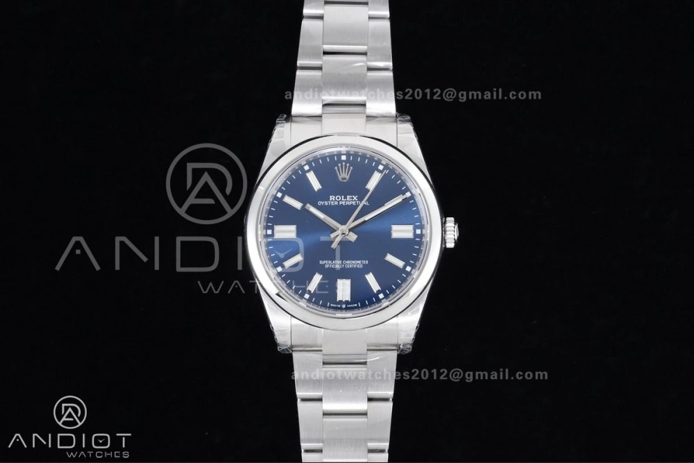 Trendy Oyster Perpetual 124300 41mm VSF 1:1 Best Edition 904L Steel Blue Dial DD3230 V 963