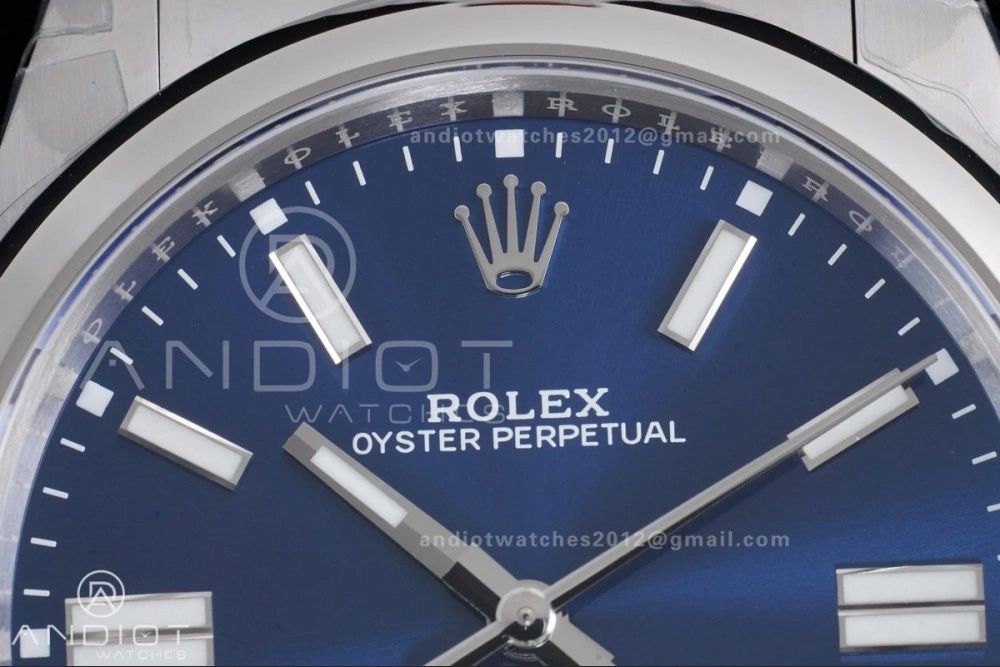 Trendy Oyster Perpetual 124300 41mm VSF 1:1 Best Edition 904L Steel Blue Dial DD3230 V 963