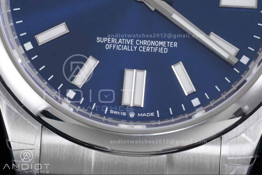 Trendy Oyster Perpetual 124300 41mm VSF 1:1 Best Edition 904L Steel Blue Dial DD3230 V 963
