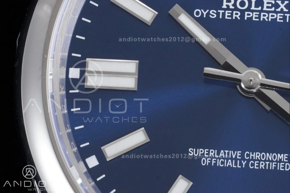Trendy Oyster Perpetual 124300 41mm VSF 1:1 Best Edition 904L Steel Blue Dial DD3230 V 963