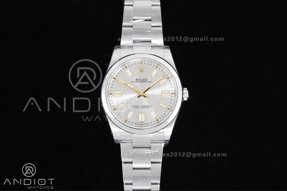 Oyster Perpetual 124300 41mm VSF 1:1 Best Edition 904L Steel Silver Dial DD3230 V Tailored 954