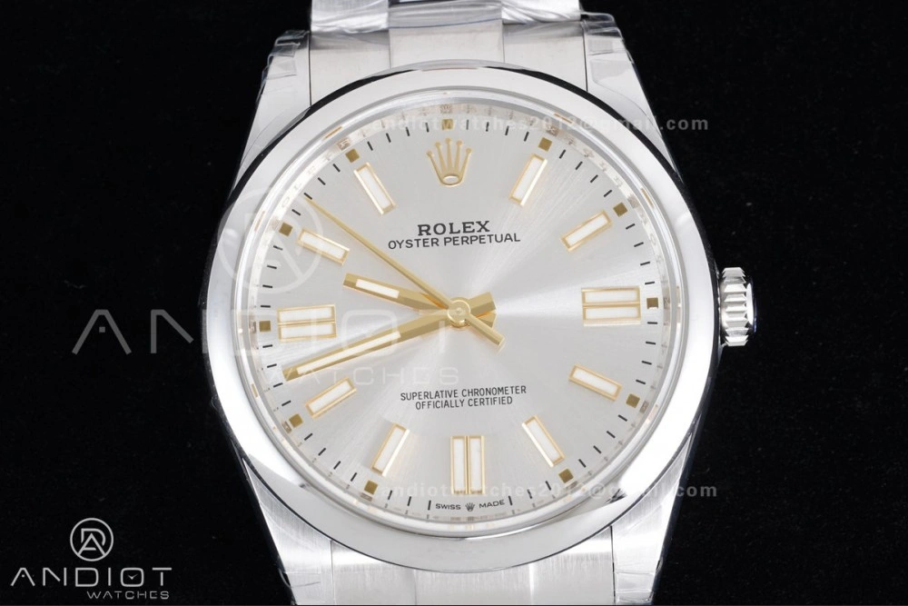 Oyster Perpetual 124300 41mm VSF 1:1 Best Edition 904L Steel Silver Dial DD3230 V Tailored 954