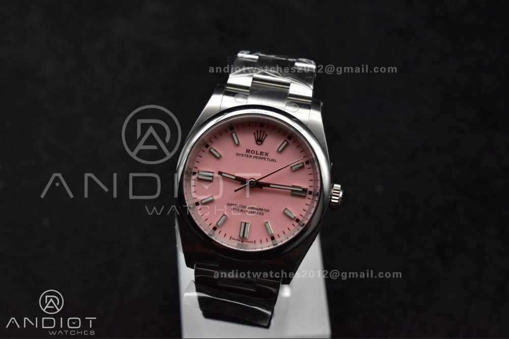 AllSeason Oyster Perpetual 126000 36mm Clean 1:1 Best Edition 904L Steel Pink Dial VR 964