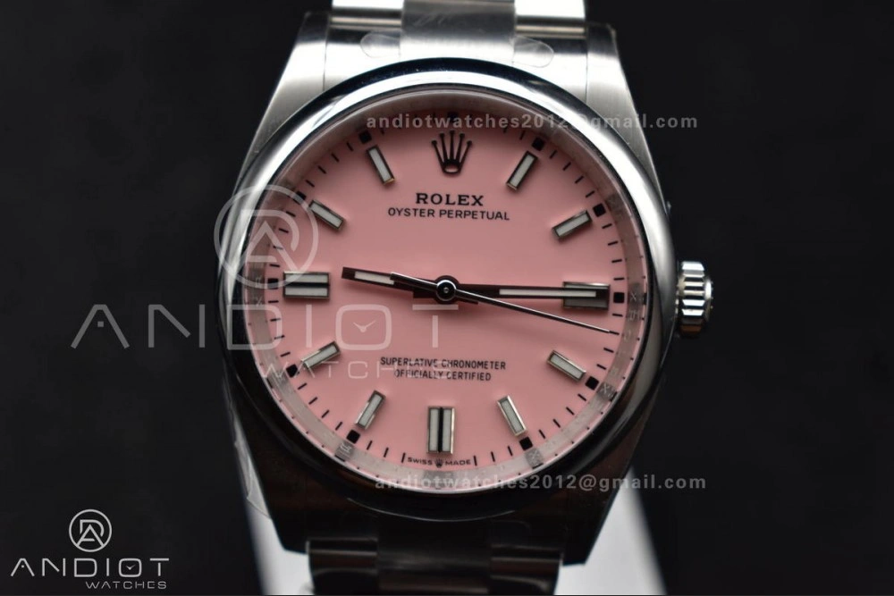 AllSeason Oyster Perpetual 126000 36mm Clean 1:1 Best Edition 904L Steel Pink Dial VR 964