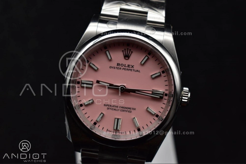 AllSeason Oyster Perpetual 126000 36mm Clean 1:1 Best Edition 904L Steel Pink Dial VR 964
