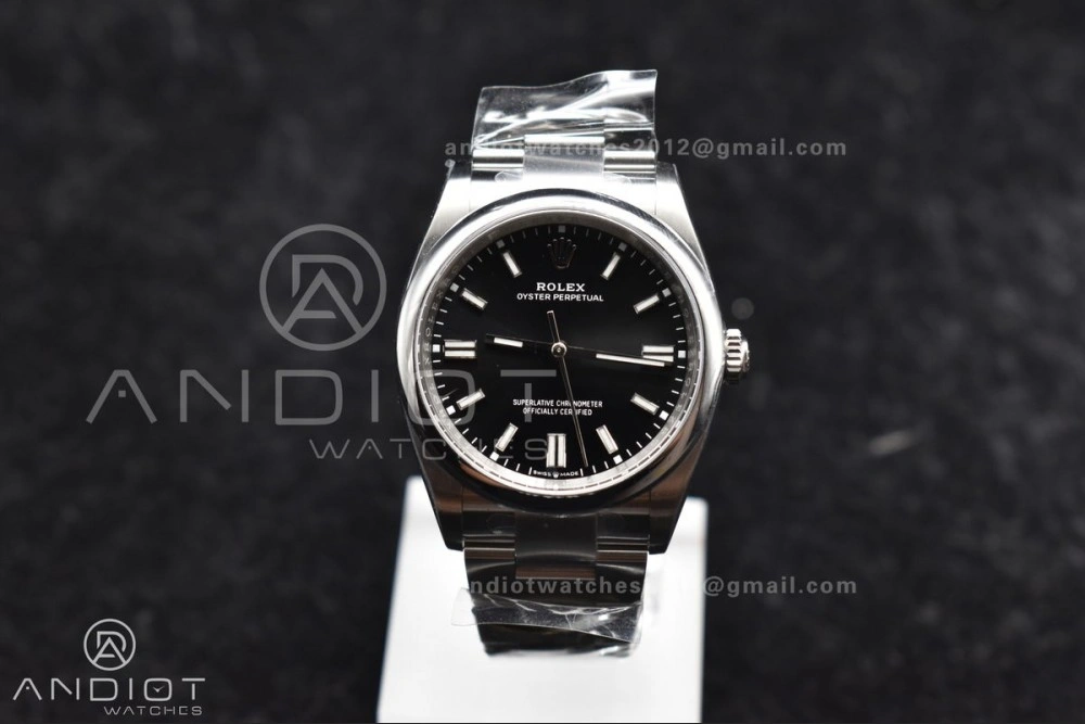 ZipUp Oyster Perpetual 126000 36mm Clean 1:1 Best Edition 904L Steel Silver Black VR 950