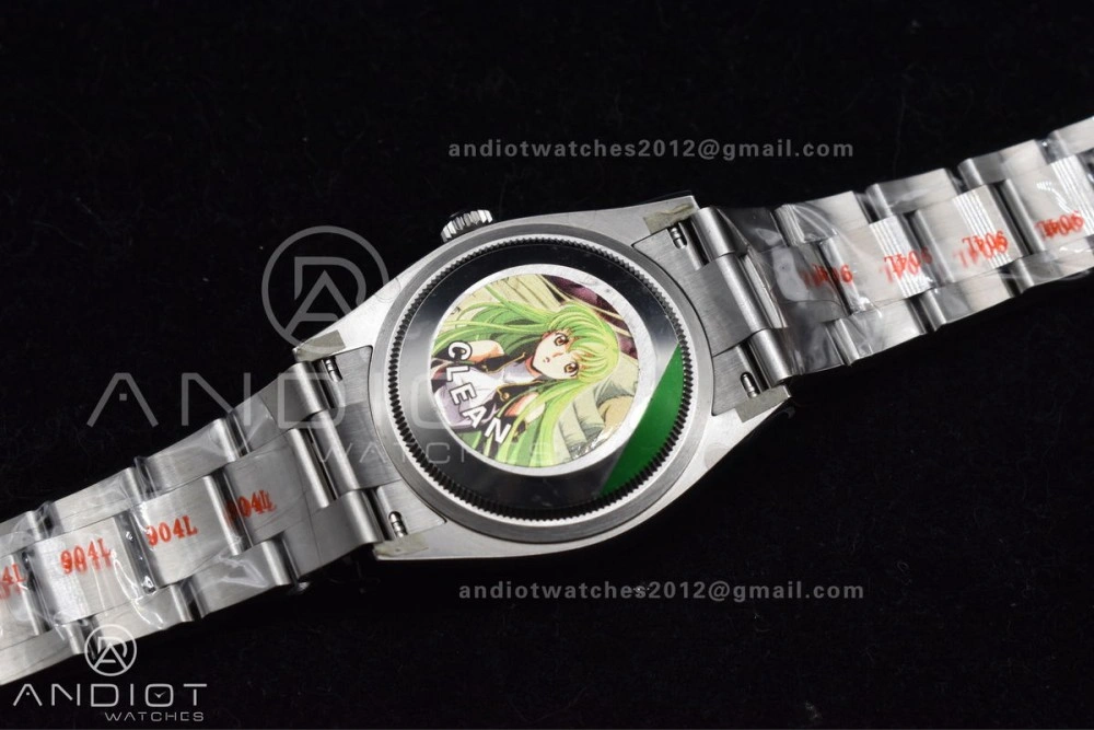 ZipUp Oyster Perpetual 126000 36mm Clean 1:1 Best Edition 904L Steel Silver Black VR 950