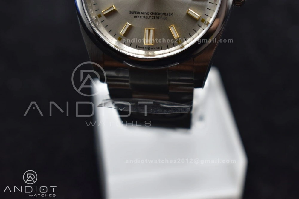 Oyster Perpetual 126000 36mm Clean 1:1 Best Edition 904L Steel Silver Dial VR OdorResistant 958