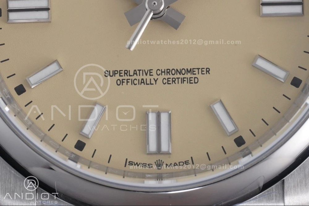 HighPerformance Oyster Perpetual 126000 36mm KRF 1:1 Best Edition 904L Steel Beige Dial VR 957
